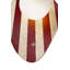 Lampe murale élégante avec corps en travertin, finition beige et blanche / rouge, 16,5 po x 3,9 po | Capuchon en verre de 3,9 po de diamètre, hauteur totale de 16,5 po | Bouton marche / arrêt sur le câble, douille de 10 W maximum (ampoule non incluse), indice de protection IP20-327513078