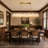 57.8" Dimmable LED Modern Gold Rectangular Alabaster Chandelier Kitchen Island Lights