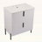 30 Inch Bathroom Vanity with Sink,Full-Extension Drawers,Soft Close Slides,and Fluted Design-79627829
