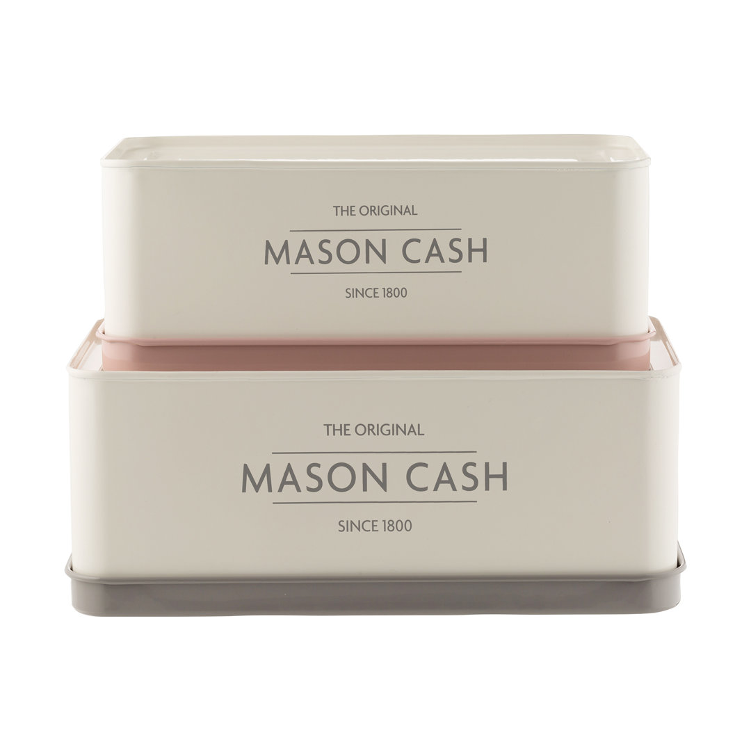 Innovative Kitchen Set 2 Rectangular Storage Tins