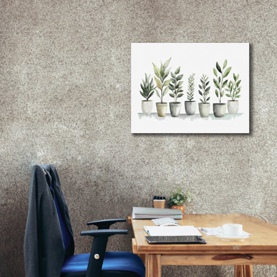 Art mural épique «Blossoms In Pots» par Svetlana Aleynikova