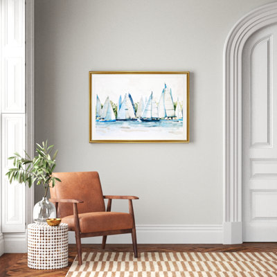 «Pastel Marina II», reproduction d'art sur toile