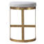 Ivanna Upholstered Stool with Metal Frame-1251804158