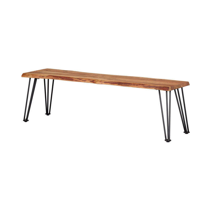 Florah Solid Wood Bench