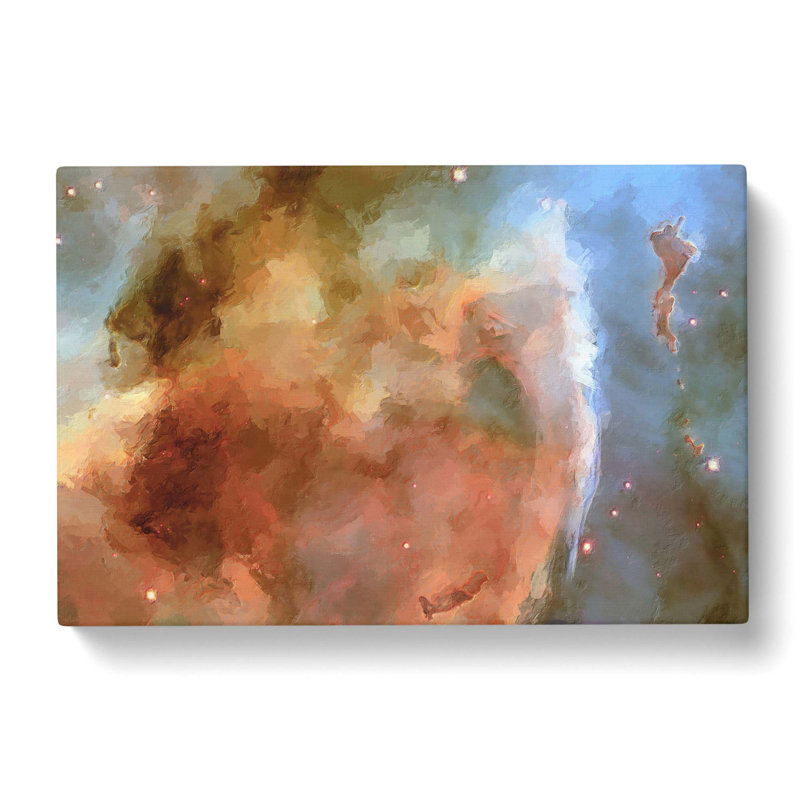 Universe Vol.40 In Abstract - Wrapped Canvas Painting, 35cm H x 50cm W x 3cm D
