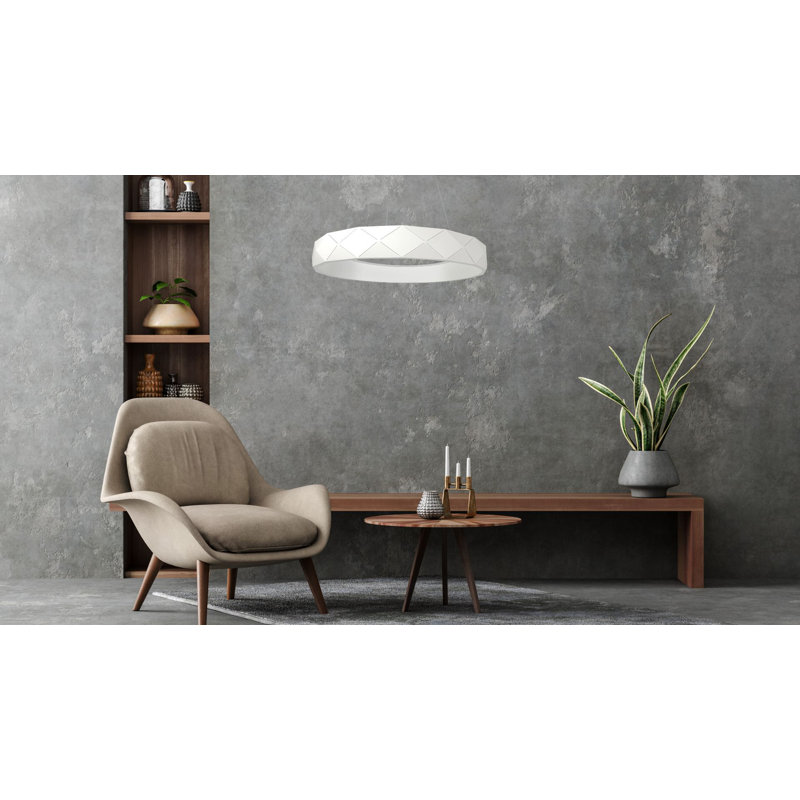 LED Flush Mount, White