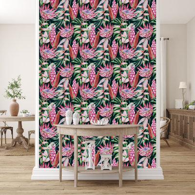 Arramine Peel & Stick Floral Tile