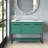Rozell 48 " W Freestanding Standard 1 Single Vanity Bathroom Vanity With Engineered Marble Top-1605392706