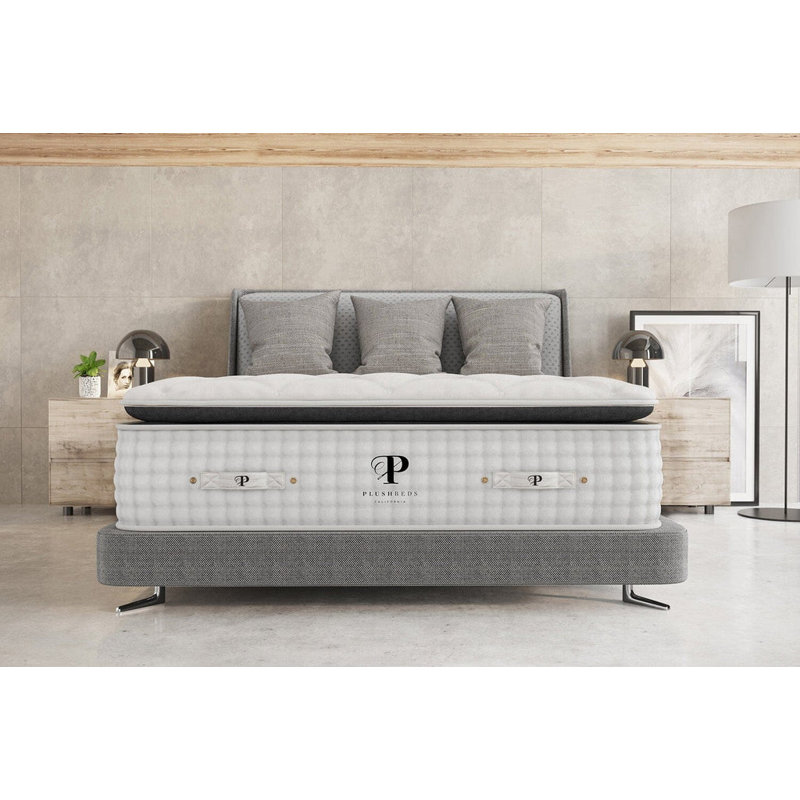 PlushBeds Signature Bliss 14'' Medium Pillowtop Mattress, Twin XL