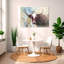 «Long Horns», impression encadrée sur toile par ChiChi Décor-28142574-103282116