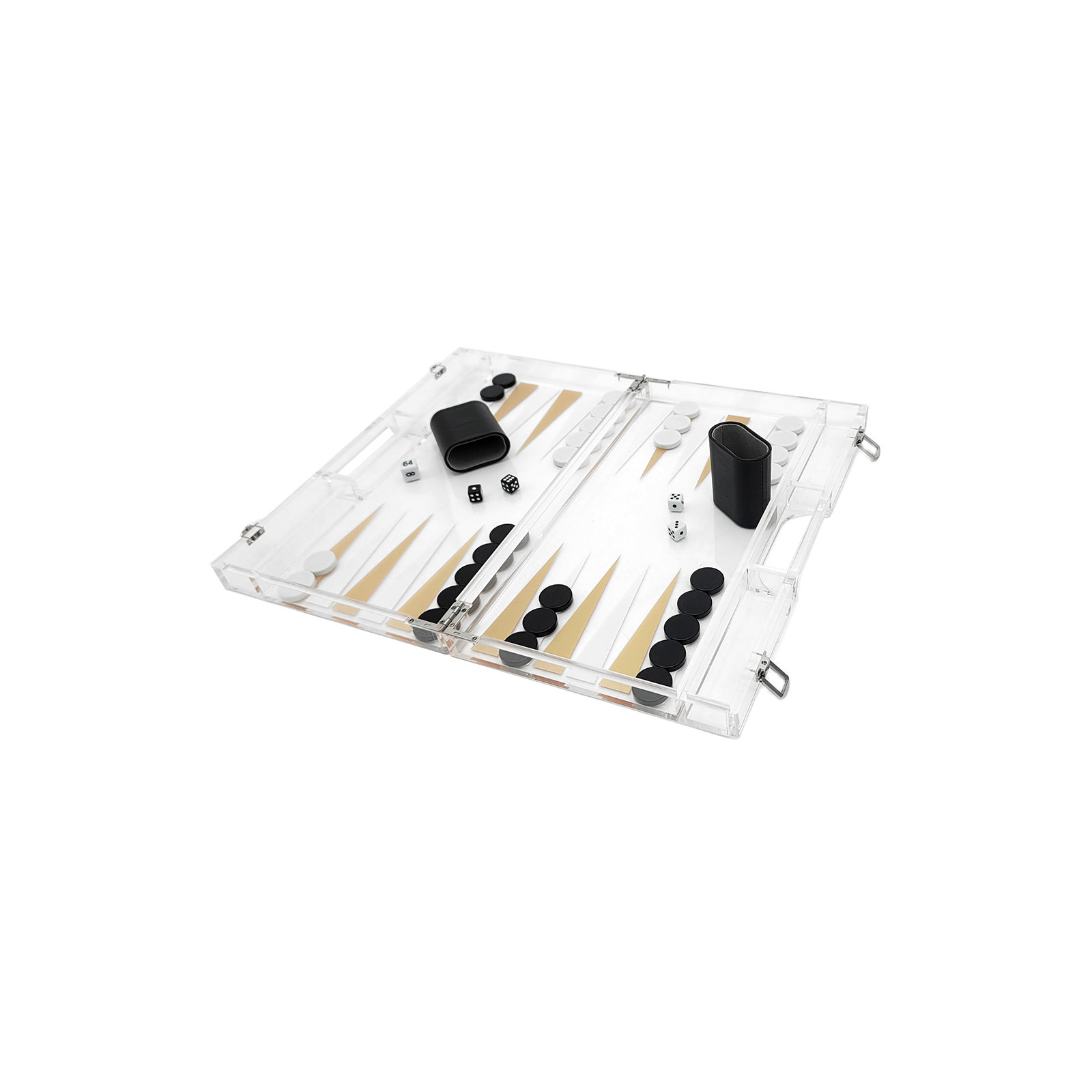 Ondisplay Luxe Backgammon Set, Gold