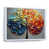 White Floater Framed