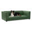 Canapé confortable surdimensionné pour animaux de compagnie de taille moyenne / grande - Conception rectangulaire moderne avec dossier, accoudoirs et coussin moelleux (56,5 po x 26 po x 17 po)-129513269-129513274