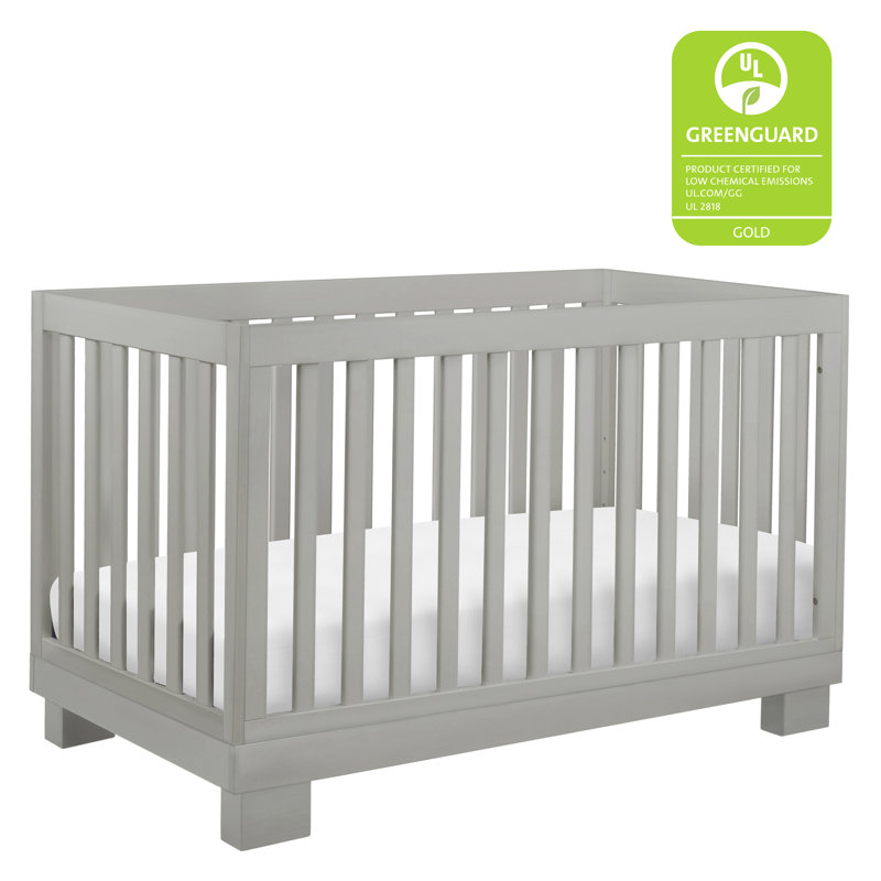 Modo 3-in-1 Convertible Crib, Gray