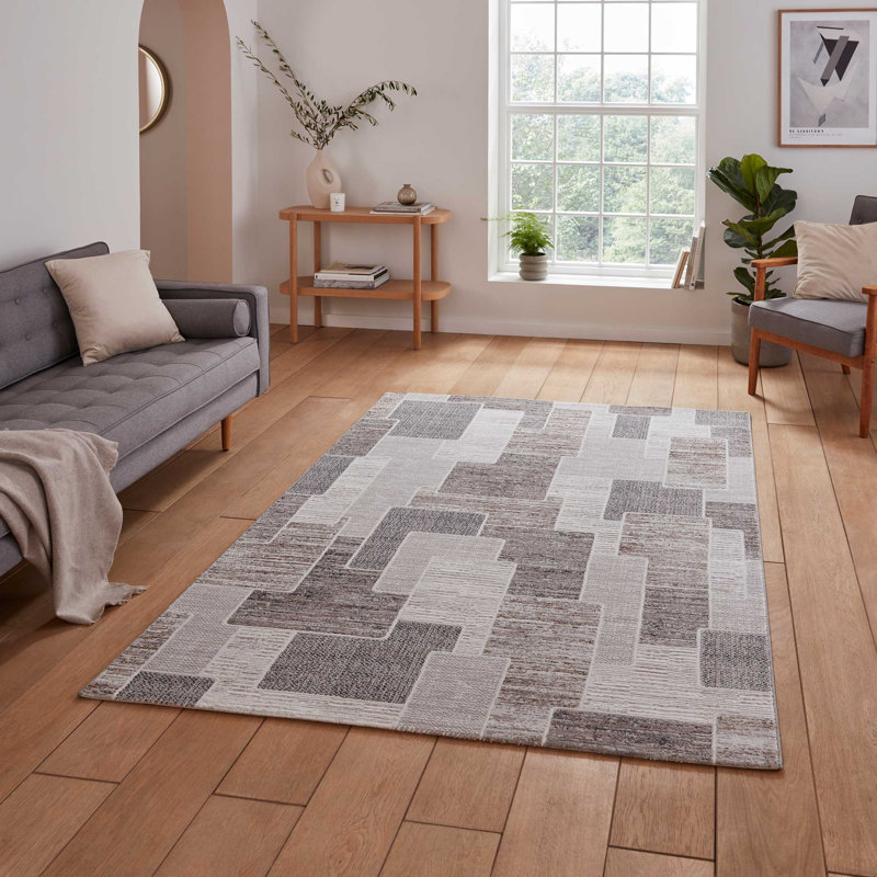 Hayllie Abstract Machine Tufted Area Rug, Rectangle 160 x 230 cm