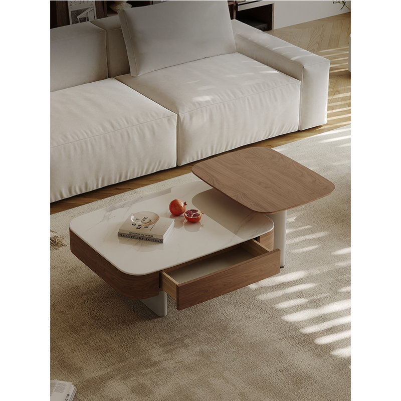 Table basse de style moderne et minimaliste