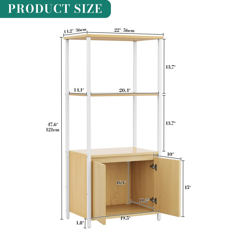 kitchen shelves, bakers racks for kitchens with storage