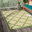 Tapis d'intérieur / extérieur en polypropylène tissé à la machine Laub-415845570
