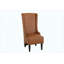 Faux Leather Accent Chair