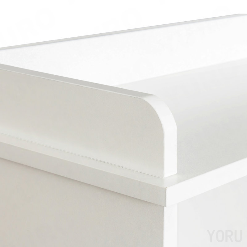 10-Shelf Bookcase - Standard, White