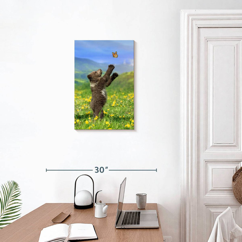 Friendly Bear, 24" H x 16" W