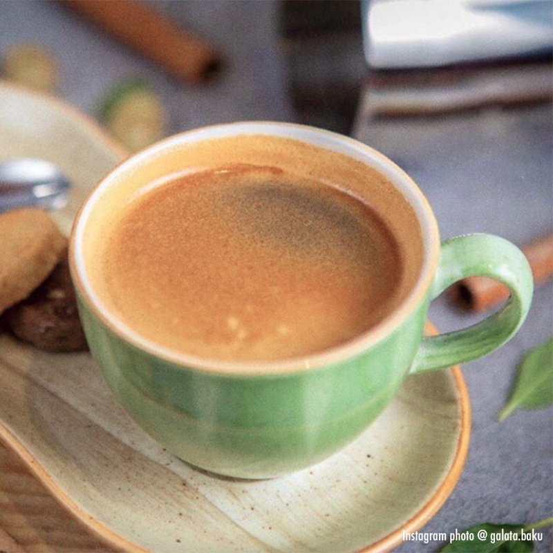 Tasse à cappuccino et soucoupe, 1, Vert