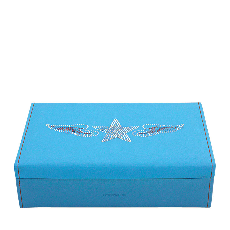 Bacara Jewellery Box, Blue