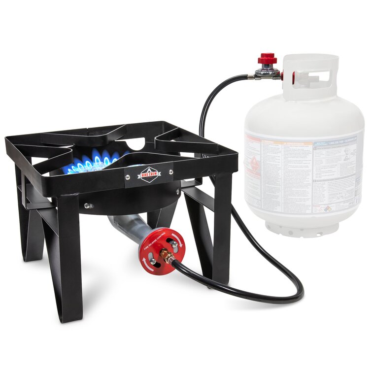 Propane Gas Stove 1 Burner Gas Stove,with Adjustable Regulator and