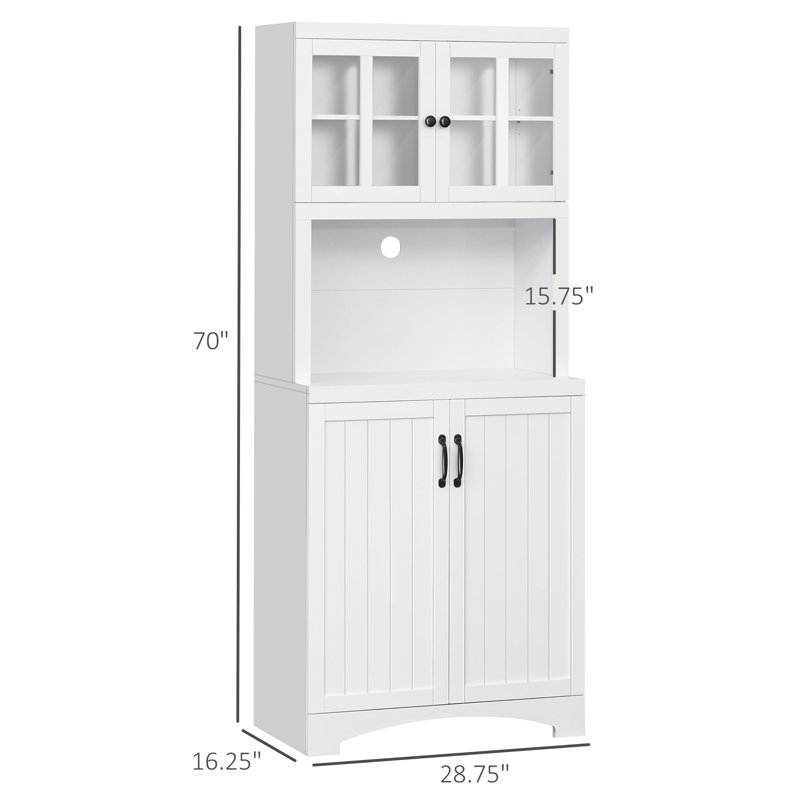 HOMCOM Kitchen Hutch