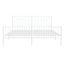 Structure de lit en métal, robuste, sans matelas-123514989-123514990