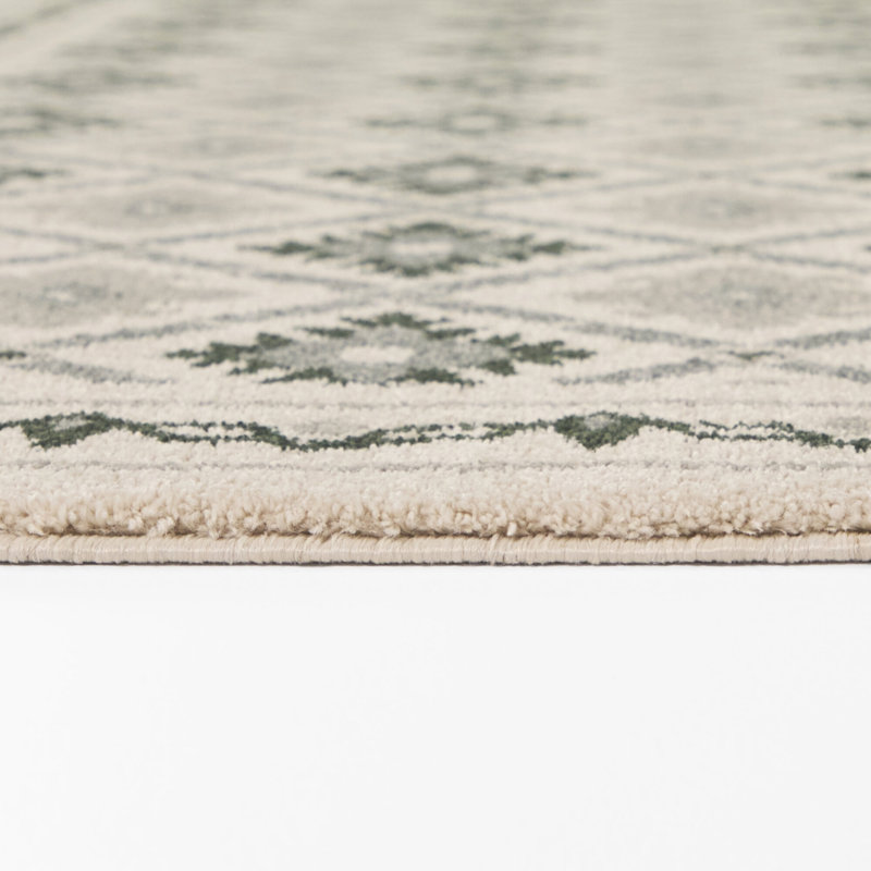 Tapis bleu Ansel, 7 pi 10 po x 10 pi