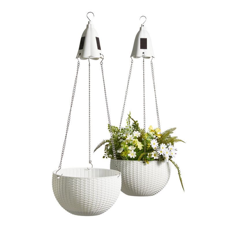 Hanging Planter, White