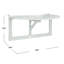 Table de balcon pliante en bois Jaileen-49391913