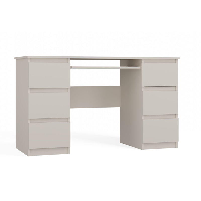 Laverton Computer Desk, Cashmere