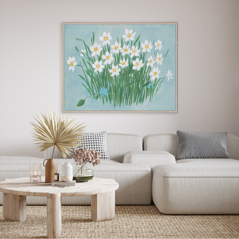 Camellia Print by Paule Marrot, Acrylic Box, 44" H x 56" W x 1.25" D