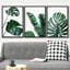 Minimal Botanical Vibrant Green Monstera and Banana Leaf Trio Botanical-72966495-72966496-119390342