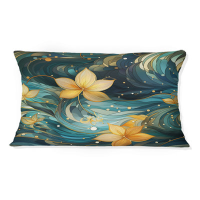 Floral Throw Pillow