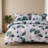 Lunaria 100% Long-Staple Cotton Duvet Cover Set Kaycee Pattern Printed Comforter Cover 3Pcs, Ultra Soft & Breathable Bedding Set-111460239