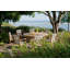 Horizon Outdoor Teak Dining Armchair-967535923