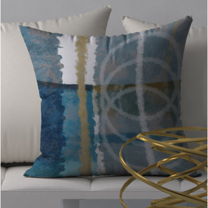 Housse de coussin décorative carrée et insert Coy Alive, H 20 po x l 20 po