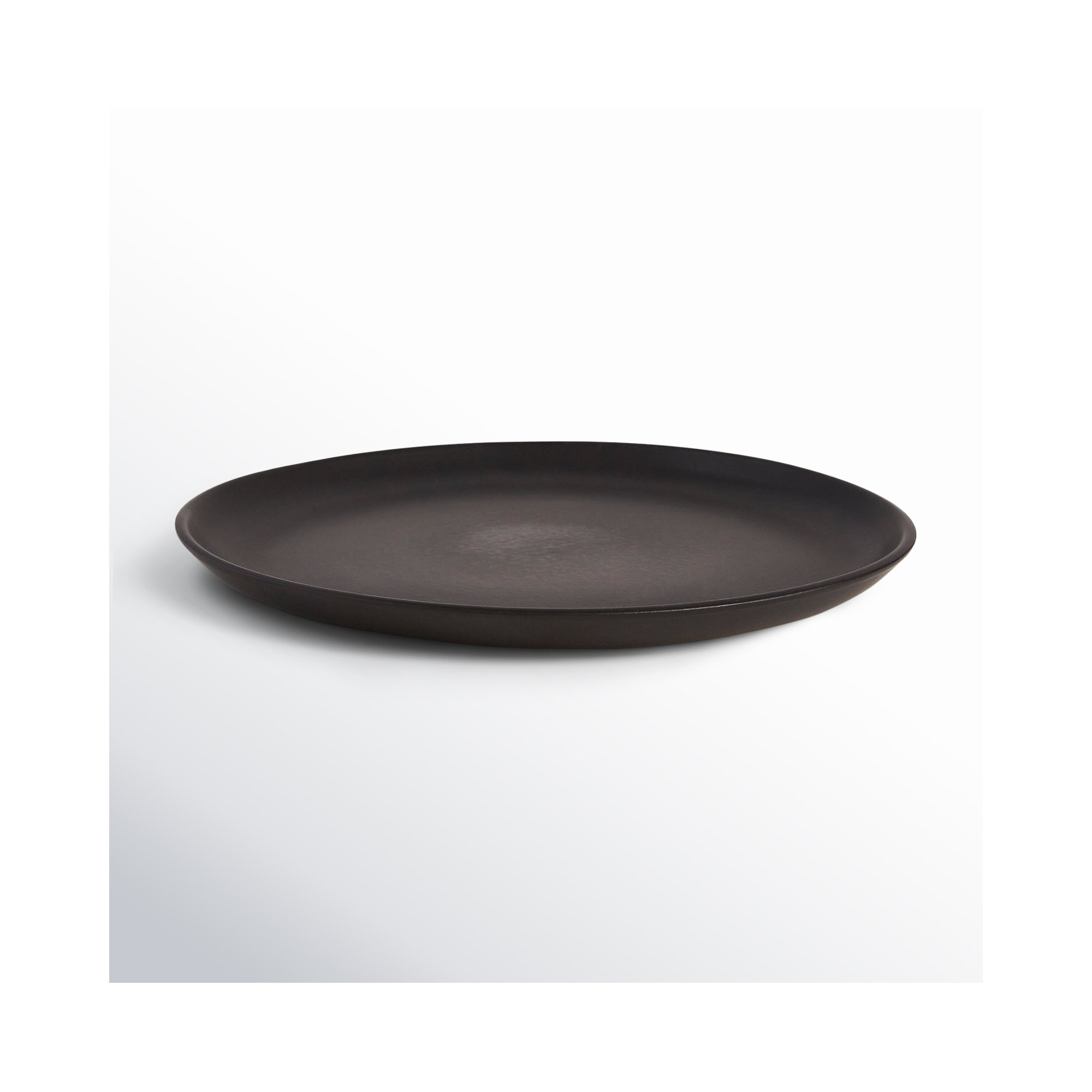 Borgen 11.4" Stoneware Dinner Plate, Basalt
