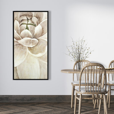 Delicate Chrysanthemum Print On Canvas