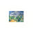 Post-Impressionist Mountain Wrapped Canvas Wall Art 24" X 18"