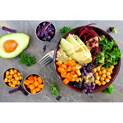 Buddha Bowl - Wrapped Canvas Print