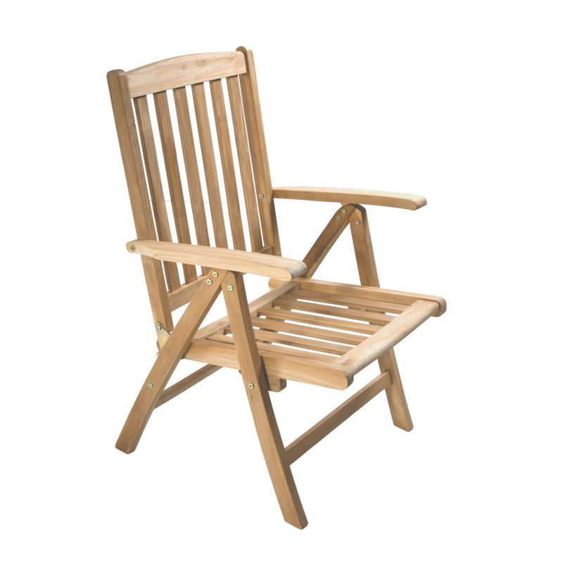 Amannda 2 - Person Teak Wood Patio Dining Set with Square Table