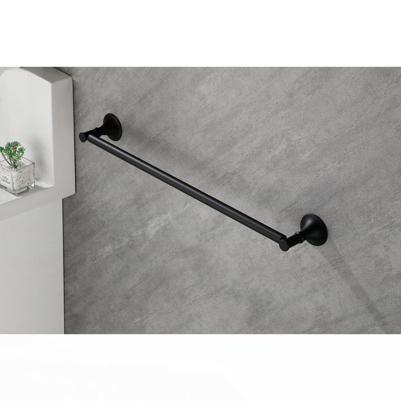 Porte-serviettes, Noir mat