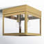 Plafonnier semi-encastré extérieur l 8 po Destina-61922161