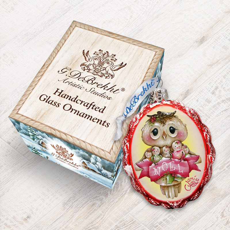 Ornement boule Keepsake Noel Owl
