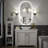 Aevar LED Lighted Wall Mirror-700893392