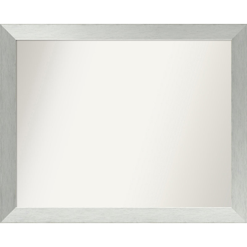 Twanya Solid Wood Wall Mirror, Rectangle, 29" x 36"